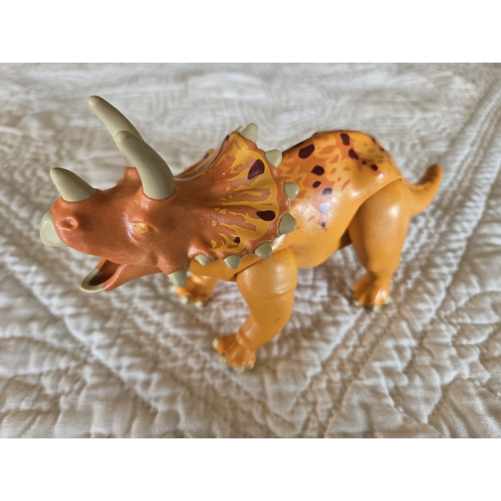 Playmobil Dinosaur Triceratops Figure The Explorers 4170 Geobora Playmobile